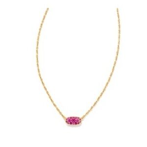KENDRA SCOTT - Grayson Pink Gold Necklace